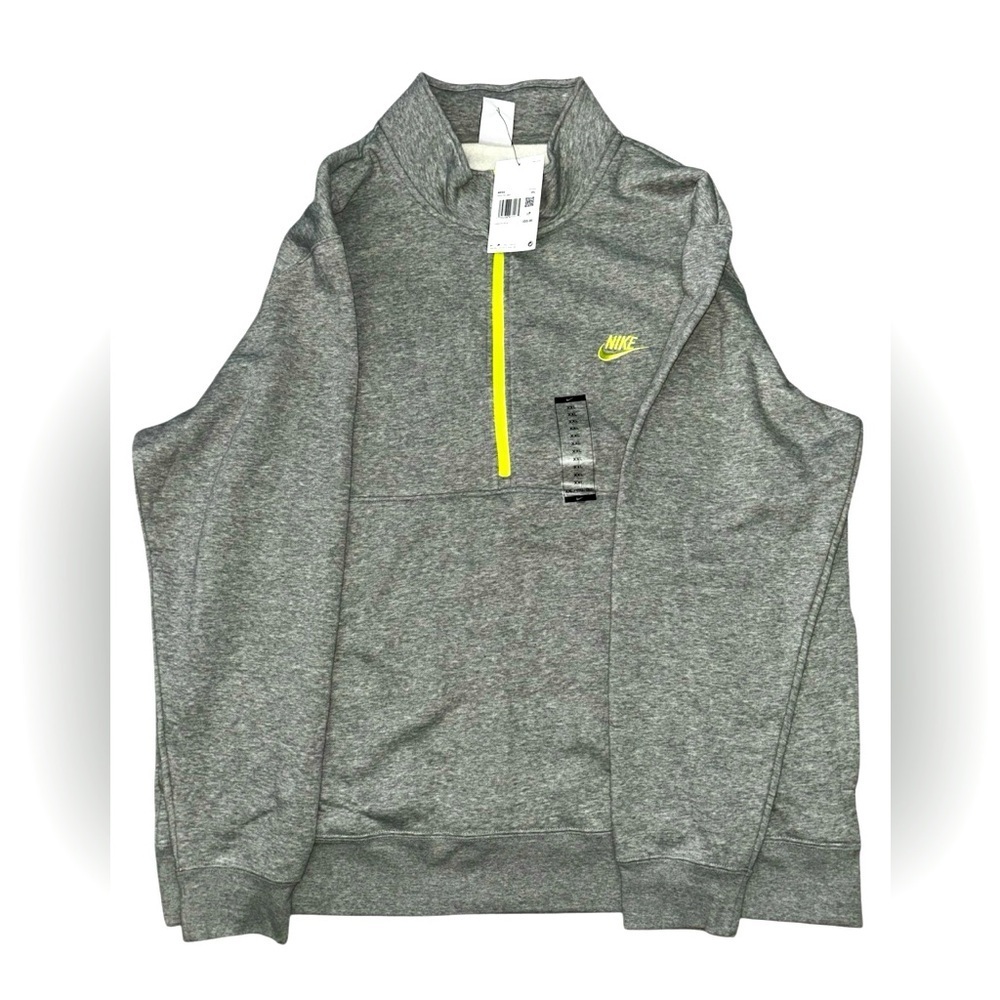 Nike Sportswear Club Brushed-Back 1/2 Zip Pullover Sweatshirt Men's